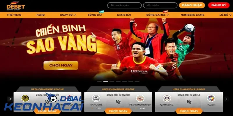 DEBET DEBET – Nhà cái cá cược chuyên nghiệp và hợp pháp